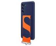 Samsung Etui SAMSUNG Silicone Cover z paskiem do S21 FE Navy # - 1461373 - zdjęcie 3